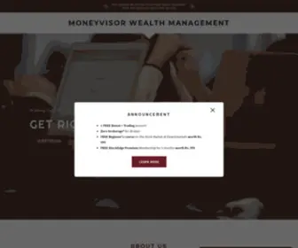 Moneyvisorwm.com(Moneyvisor Wealth Management) Screenshot