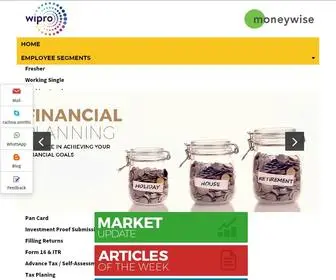 Moneywise-Wipro.com(Moneywise Wipro) Screenshot