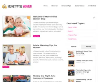 Moneywisewomen.net(Money Wi$e Women™ Educational Services) Screenshot