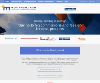 MoneyWorld.com(Designed to Save You Money on Finance &amp; Insurance) Screenshot