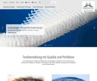 Monforts.de(Startseite) Screenshot