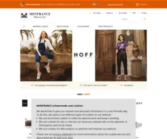 Monfranceshoes.com(Fout) Screenshot