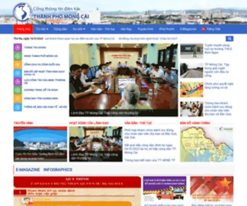 Mongcai.gov.vn(Trang chủ) Screenshot