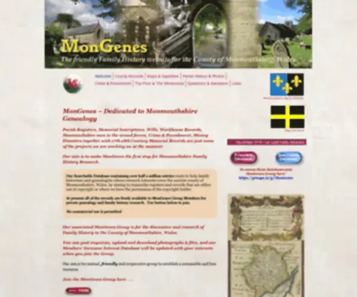 Mongenes.org.uk(Mongenes) Screenshot