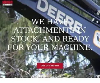 Mongoattachments.com(We specialize in Mini Excavator Attachments including) Screenshot