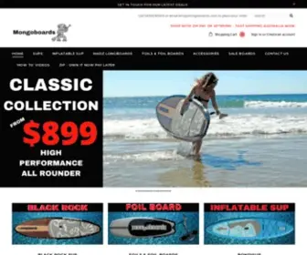 Mongoboards.com(STAND UP PADDLE BOARDS) Screenshot