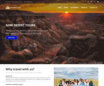 Mongolian4Seasonstravel.com(Mongolian best travel company) Screenshot