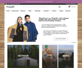 Mongolianstore.com(Leading Craftsmanship of the Nomads) Screenshot