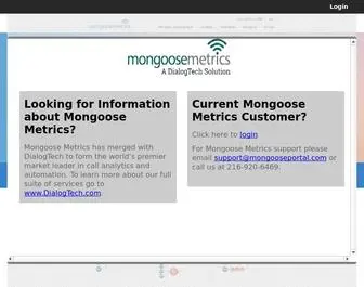 Mongoosemetrics.com(Mongoose Metrics by Ifbyphone) Screenshot