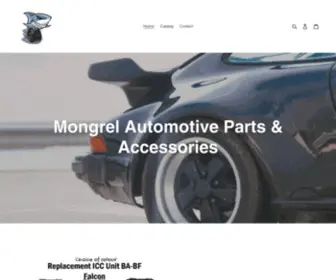 Mongrelautomotive.com.au(Mongrel Automotive Parts and Accessories) Screenshot