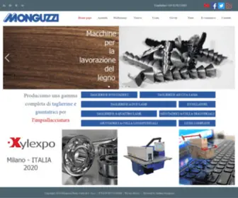 Monguzzi.net(Monguzzi Macchine legno) Screenshot