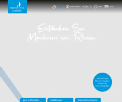Monheim-Entdecken.de(Tourismus Monheim am Rhein) Screenshot