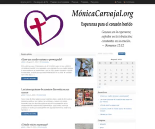 Monicacarvajal.org(Consejeria Biblica) Screenshot