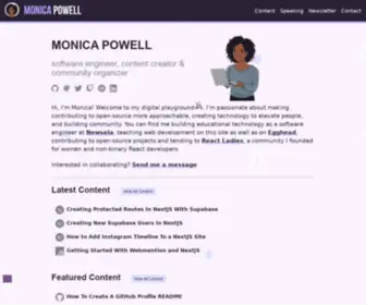 Monica.dev(monica) Screenshot