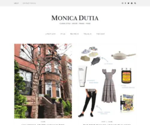 Monicadutia.com(Monica Dutia) Screenshot