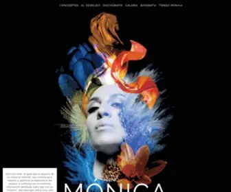 Monicanaranjo.com(Mónica Naranjo) Screenshot