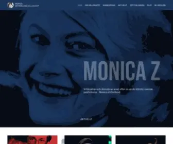 Monicazetterlund.se(Monica Zetterlund) Screenshot