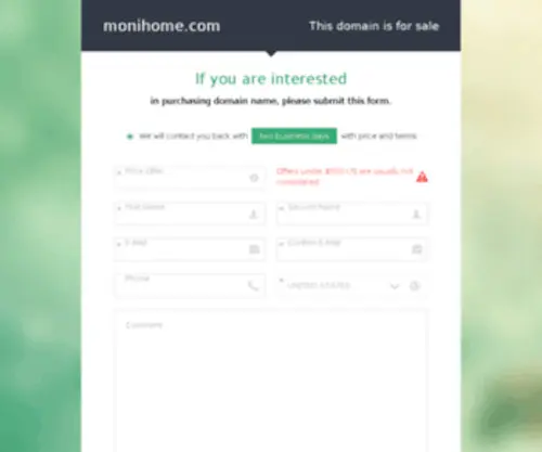 Monihome.com(皇冠网址大全) Screenshot