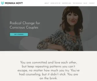 Monikahoyt.com(Get the best in love and life. Monika Hoyt) Screenshot