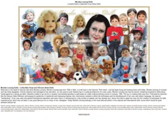 Monikalevenigdolls.com(Monika Levenig German Doll Artist) Screenshot