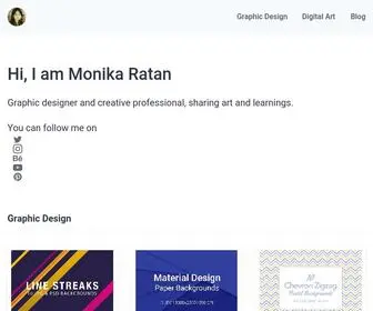 Monikaratan.com(Monika Ratan) Screenshot