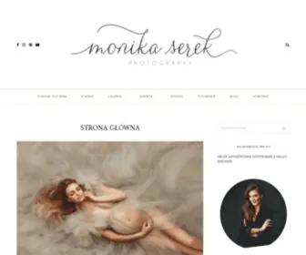 Monikaserek.com(Monika Serek) Screenshot