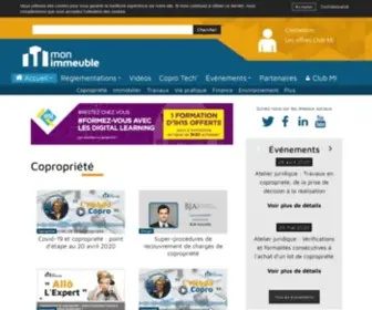 Monimmeuble.com(Mon Immeuble) Screenshot