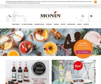 Monin-Shop.de(MONIN Sirup) Screenshot