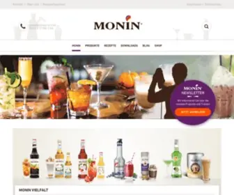 Monin-Sirup.de(Monin Sirup) Screenshot