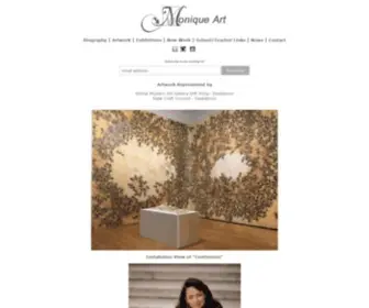 Moniqueart.com(Monique Art) Screenshot