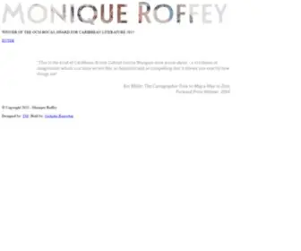 Moniqueroffey.com(Monique Roffey) Screenshot