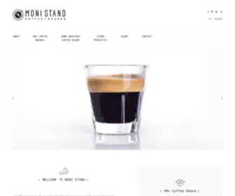 Monistand.com(Moni Stand Coffee) Screenshot