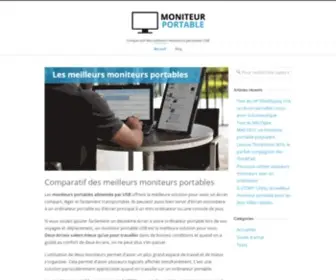 Moniteurportable.com(Meilleur moniteur portable USB deComparatif et guide d'achat) Screenshot