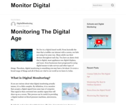 Monitor-Digital.com(Monitor) Screenshot