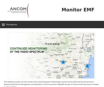 Monitor-EMF.ro(Monitor EMF) Screenshot