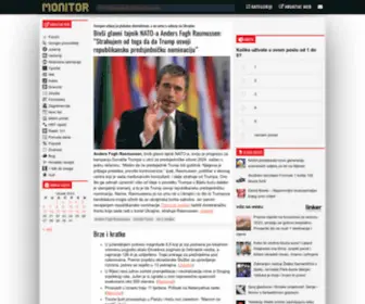 Monitor.hr(Prvi hrvatski web portal) Screenshot