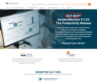 Monitor24-7.com(Monitor 24) Screenshot