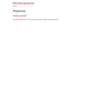 Monitoramentoonline.fun(Monitoramento) Screenshot