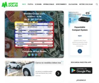 Monitordolar.com(Monitor Dolar Venezuela) Screenshot