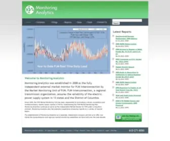 Monitoringanalytics.com(Monitoring Analytics) Screenshot