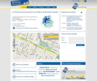 Monitoringdesquartiers.brussels(Monitoring des Quartiers de Bruxelles) Screenshot