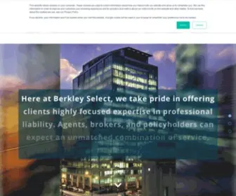 Monitorliability.com(Berkley Select) Screenshot