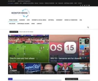 Monitormedia.ro(Monitor Media) Screenshot