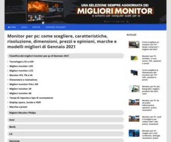 Monitorperpc.it(Monitor per pc) Screenshot