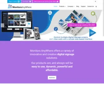 Monitorsanywhere.com(Monitors AnyWhere) Screenshot
