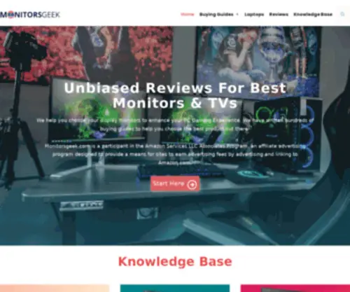 Monitorsgeek.com(Buying Guides & Tested Reviews) Screenshot