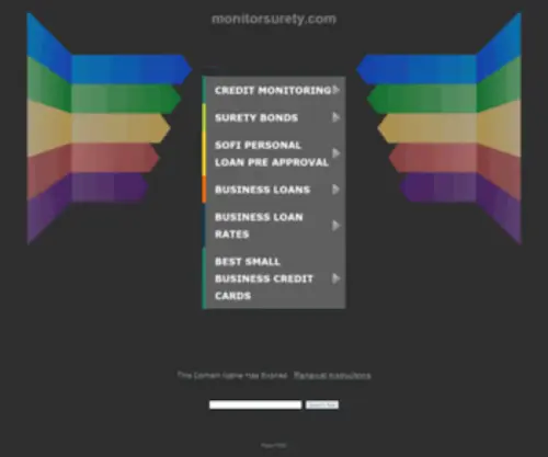 Monitorsurety.com(Monitorsurety) Screenshot