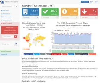 Monitortheinternet.com(MTI) Screenshot