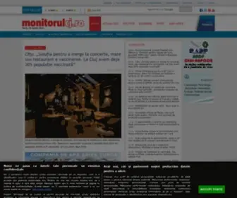 Monitorulcj.ro(Monitorul Cluj) Screenshot