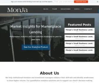 Monjaco.com(Intelligent Document Automation for Lenders) Screenshot